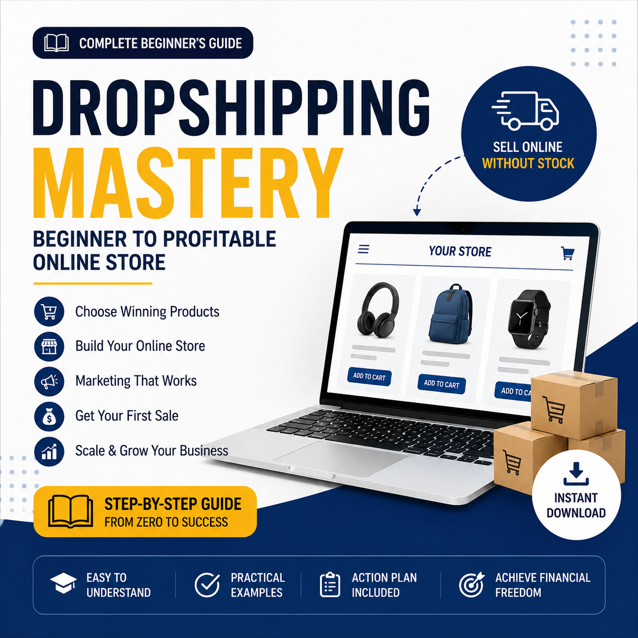 ChatGPT Image Aug 13, 2026, 09_18_54 PM Complete Beginner’s Guide to Starting, Marketing & Scaling a Dropshipping Business - Image 1